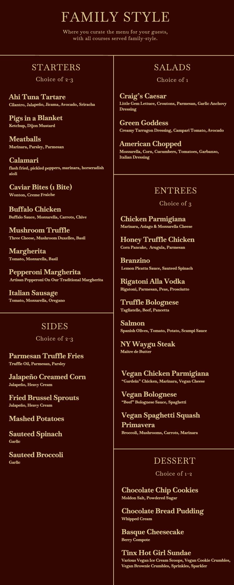 Event Menus — page 2 of 10