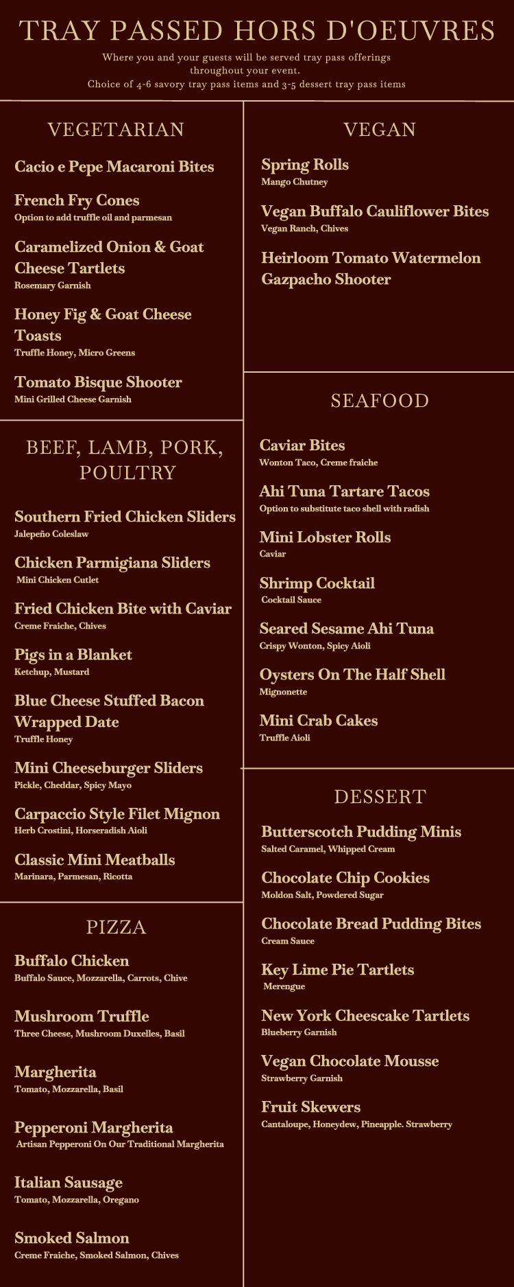 Event Menus — page 8 of 10